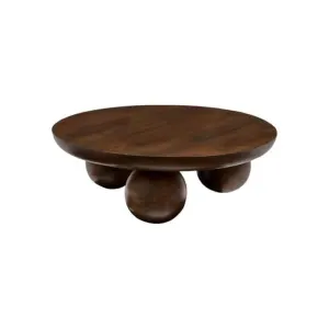 Table Basse Design Abekas 90cm Marron