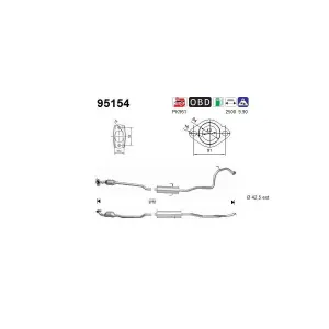 AS 95154 Catalyseur