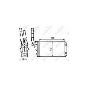 Système De Chauffage Nrf 58643 Citroen