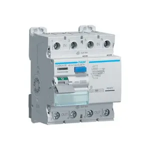 HAGER CDB640E - Interrupteur différentiel 40A - Type B - 4P - 30mA