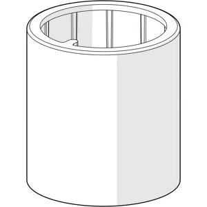 Hansa manchon chromé pour Matrix 59913702 chr