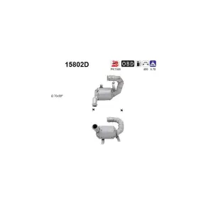 AS 15802D Catalyseur