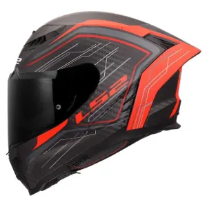 Casque LS2 FF807 Dragon Subic Rouge - Casque Intégral LS2