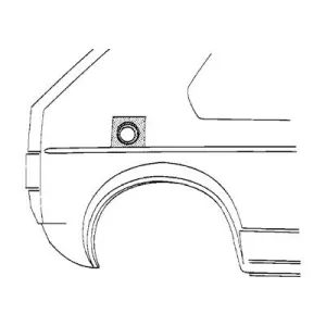VAN WEZEL Panneau latéral pour OPEL: Astra (Ref: 3734191)