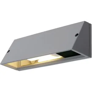 Pema Carree Applique, Gris Argent, E27, Max. 15w