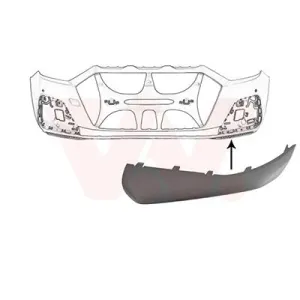 VAN WEZEL Spoiler pour AUDI: A1 (Ref: 0366501)