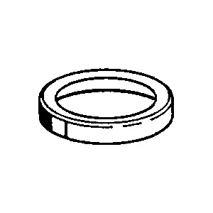 rosace Hansa pour ferrures simples chrome 59912259