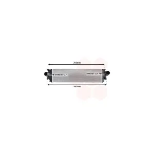 VAN WEZEL Intercooler, échangeur pour FORD: Focus (Ref: 18014745)