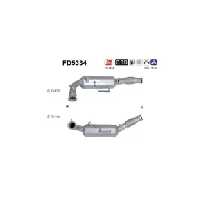 AS FD5334 Filtre à particules