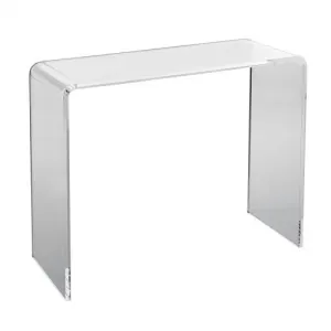 VEVOR Table Console en Acrylique Transparent Table d'Appoint 964 x 381 x 740 mm Table d'Entrée de 2…