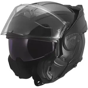 Casque modulable LS2 FF910 ADVANT II - SOLID Noir brillant