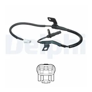 DELPHI Capteur ABS pour KIA: Sorento (Ref: SS20621)
