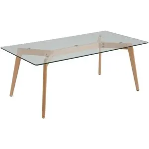 Table Basse Hudson Verre Transparent