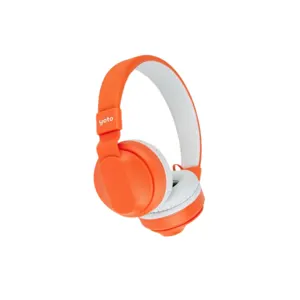 Casque audio orange