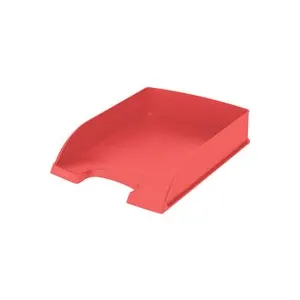Corbeille À Courrier Plus Recycle - Rouge