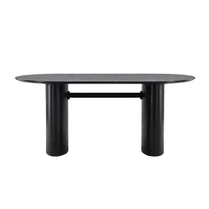 Table à Manger Design Isolde 180cm Noir