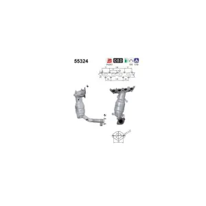 AS 55324 Catalyseur