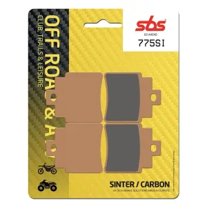 Plaquettes de freins SBS 775SI