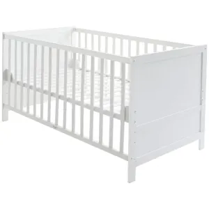 Roba Lit Bébé Combi - Lit Junior Blanc