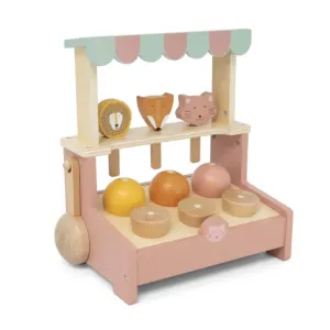 Stand de glaces en bois