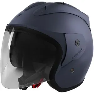 Casque jet Stormer SUN EVO 2.0 SOLID Gun Metal