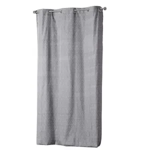 Rideau a oeillets 140 x 240 cm optic gris