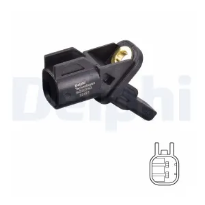 DELPHI Capteur ABS pour FORD: C-Max, Connect, Focus, Kuga (Ref: SS20743)