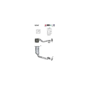 AS Catalyseur pour CITROËN: C3, C2 (Ref: 15747)