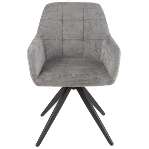 Chaise Design Louna 85cm Gris