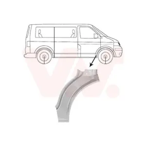 VAN WEZEL Aile pour VOLKSWAGEN: Transporter (Ref: 5896156)