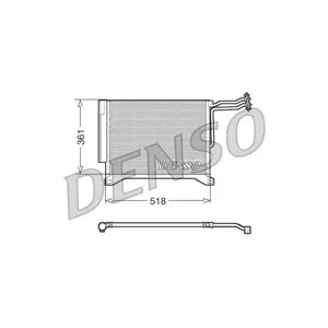 DENSO Condenseur, climatisation pour MINI: MINI (Ref: DCN05100)