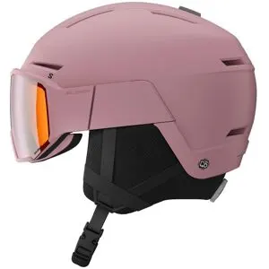 Salomon  - Osmo Dawn Pink Flash Tonic Orange - M - Casque de ski avec visière
