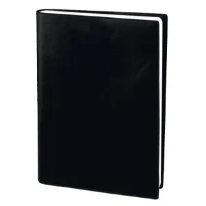 Agenda semainier Sélection - 16 x 24 cm - noir