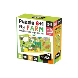 Puzzle 8+1 La ferme Headu
