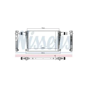 NISSENS 961594 Intercooler