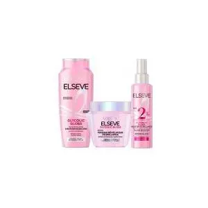 L'Oréal Paris Elseve Glycolic Gloss Routine Cheveux Brillants - Routine 3 produits
