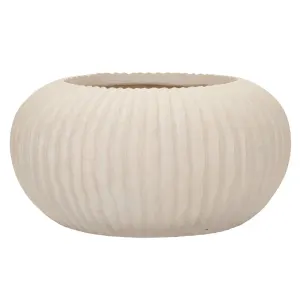 Cache-Pot Design Mist 35cm Crème