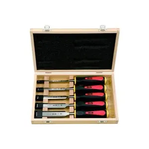 Mob 1 Coffret 5 Ciseaux De Sculpteur Tri-matière