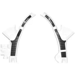Protège cadre Racetech blanc noir