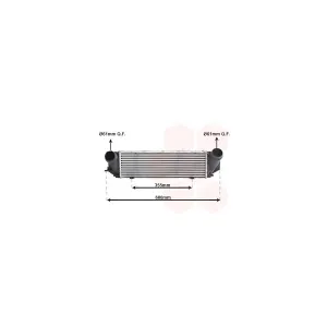 VAN WEZEL 06014705 Intercooler