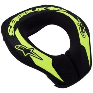 Protection cervicale Alpinestars SEQUENCE NECK ROLL ENFANT Yellow Fluo Black