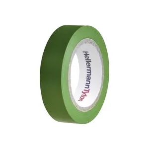 Ruban isolant HelaTape Flex 15 HellermannTyton 710-00103 vert (L x l) 10 m x 15 mm 1 pc(s)
