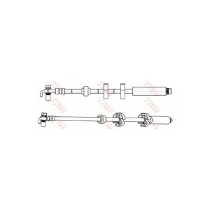 TRW Flexible de frein pour PEUGEOT: 607 (Ref: PHD1065)