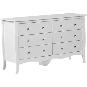 Commode À 6 Tiroirs Winchester Blanc
