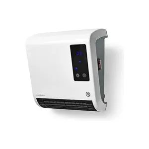Chauffage soufflant éléctrique 2000W avec Télécommande Programmable Salle de bain Chauffe jusqu'à 2…