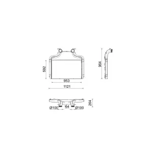 Radiateur Mahle Ci726000p