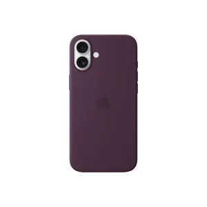Coque iPhone 16 Plus MagSafe Prune silicone