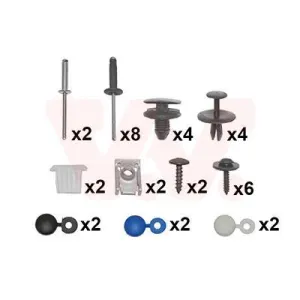 VAN WEZEL Kit d'assemblage, pare-chocs pour PEUGEOT: 308 (Ref: 4042794)