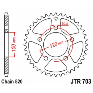 Couronne moto JT JTR703,40