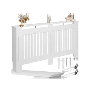 tectake® Cache-radiateur - Cache-radiateur - Panneau de radiateur - Enceinte de radiateur - Enceint…